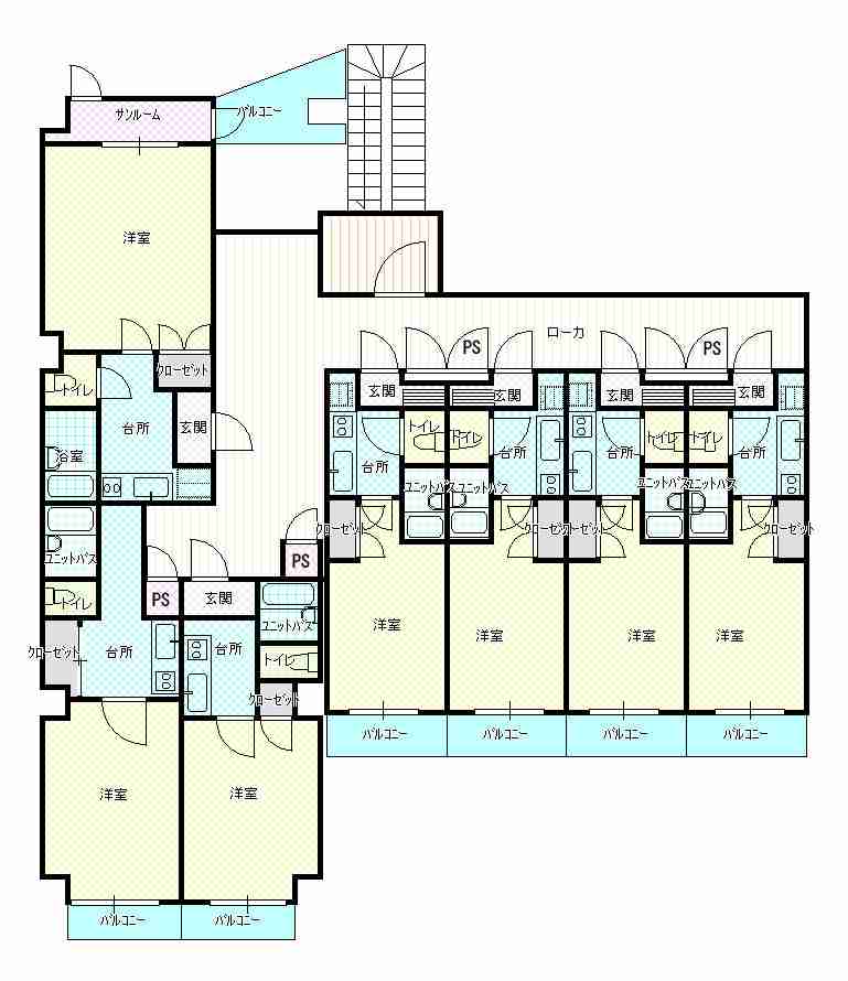 ル・ソレイユ　２０２号